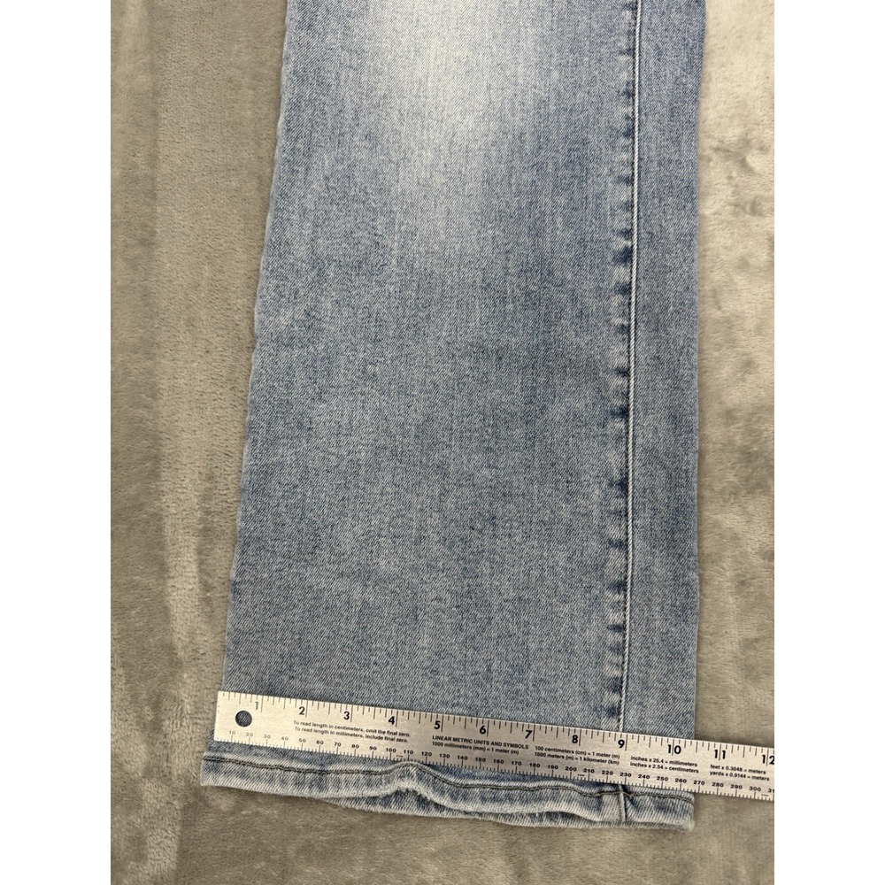 Judy Blue Wide Leg Jeans Womens Plus 20W Stretch Denim 90s Style Retro Baggy EUC - Picture 2 of 9